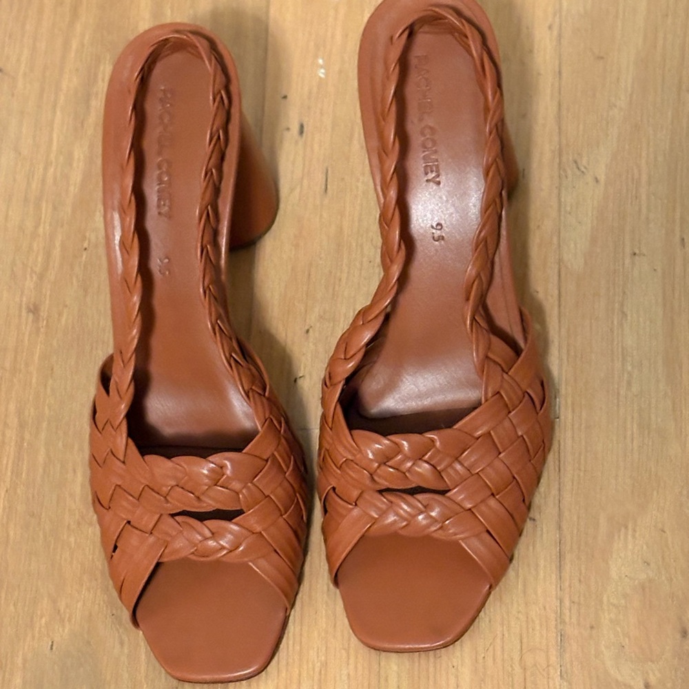 Rachel Comey Tan Woven Heels